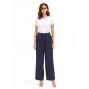 Pantaloni Palazzo In Misto Viscosa Con Coulisse In Vita Rinascimento