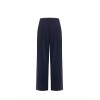 Rinascimento Palazzo Trousers in a Viscose Blend with a Drawstring Waist