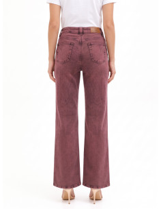 Jeans Wide Leg Elasticizzati Effetto Consumato Rinascimento 2