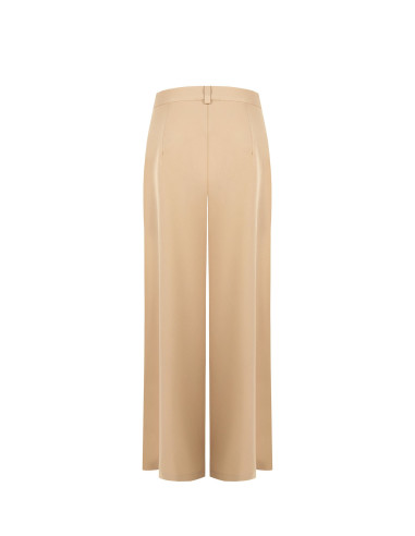 Polyviscose Palazzo Trousers with Integrated Sash by Rinascimento