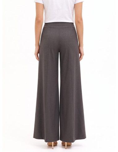Pantaloni Palazzo Extra Large In Poliviscosa Rinascimento