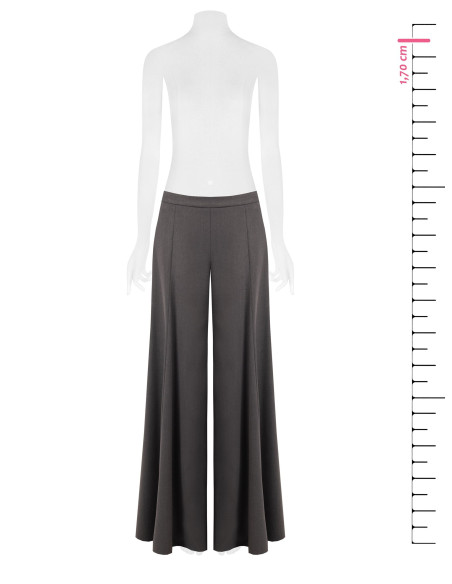 Extra-Large Palazzo Trousers in Polyviscose by Rinascimento