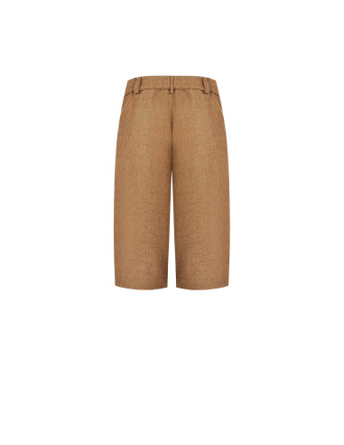 Bermuda In Twill Misto Lana Con Pinces Rinascimento