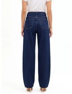 Jean à jambes larges avec pinces « Rinascimento » 2