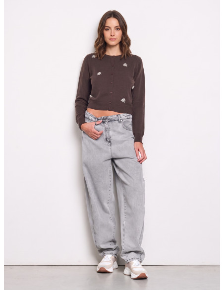 Rinascimento Faded Balloon Jeans