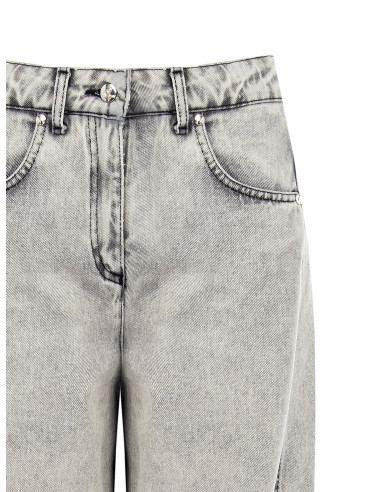 Rinascimento Faded Balloon Jeans