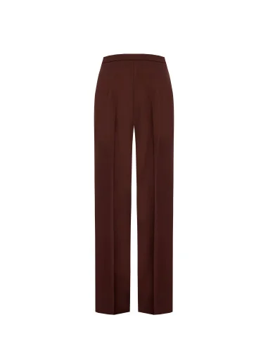 Rinascimento-style Palazzo Trousers in Flowing Fabric