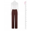 Rinascimento-style Palazzo Trousers in Flowing Fabric