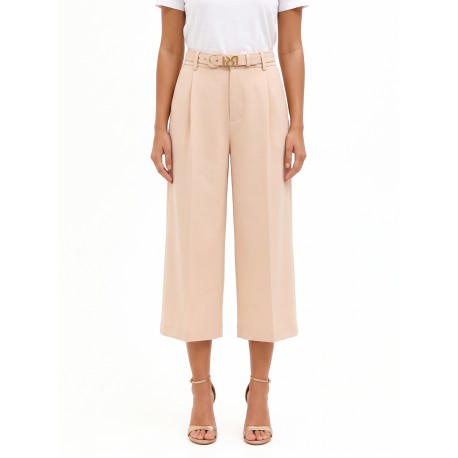 Berbura Lakes with a matching rigid waistband and a pleat at the side – Rinascimento