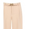 Berbura Lakes with a matching rigid waistband and a pleat at the side – Rinascimento