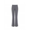 Rinascimento Polyviscose Flared Trousers Without Pockets
