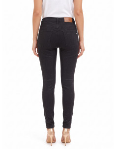 Jeans Skinny Elasticizzati Ricoperti Di Paillettes Sul Davanti Rinascimento 2