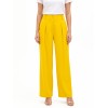 Cadi-fabric Palazzo Trousers with Pleats and an Elasticated Waist at the Back – Rinascimento