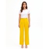 Cadi-fabric Palazzo Trousers with Pleats and an Elasticated Waist at the Back – Rinascimento