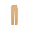 Rinascimento Velvet-Effect Viscose-Blend Palazzo Trousers with Side Zip