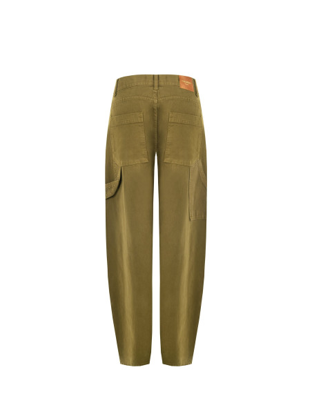 Rinascimento Balloon Jeans with Cargo Details