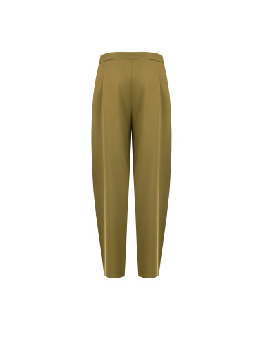 Pantalon ballon en mélange de viscose avec doubles pinces « Rinascimento »
