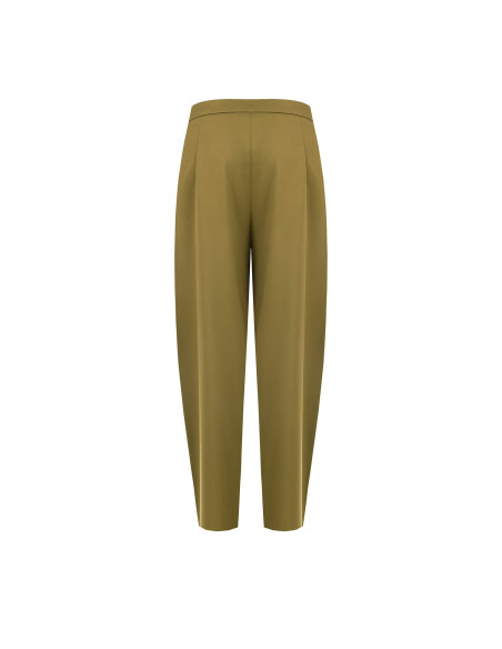 Pantalon ballon en mélange de viscose avec doubles pinces « Rinascimento »