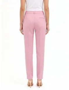 Pantalon droit en tissu technique avec poches « Rinascimento » 2