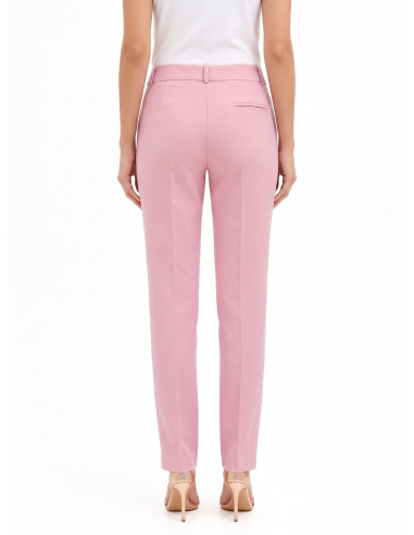 Straight-leg trousers in technical fabric with Rinascimento pockets