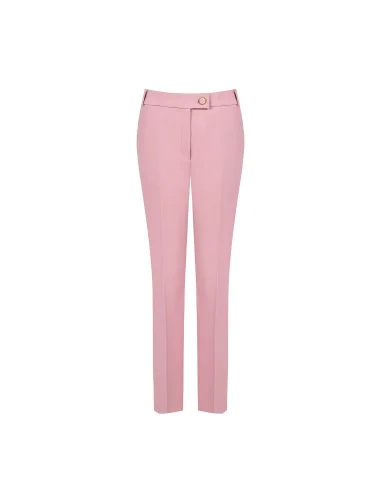 Pantalon droit en tissu technique avec poches « Rinascimento »