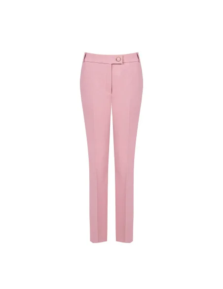 Pantalon droit en tissu technique avec poches « Rinascimento »