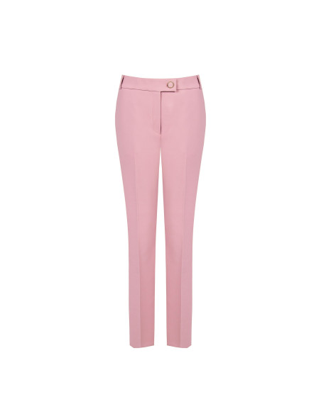 Straight-leg trousers in technical fabric with Rinascimento pockets