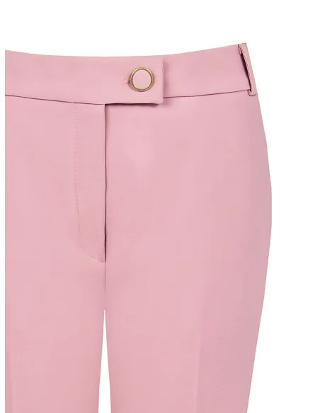 Pantaloni Dritti In Tessuto Tecnico Con Tasche Rinascimento