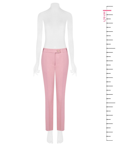 Straight-leg trousers in technical fabric with Rinascimento pockets