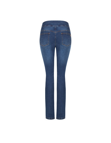 Rinascimento Stretch Skinny Jeans with Small Slits at the Ankles