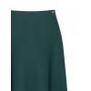 Rinascimento Maxi Satin Skirt with Pockets