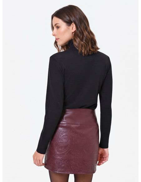 Pull à col roulé avec logo « RR » brodé « Rinascimento » - Vestiti ...
