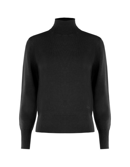 Maglione Dolcevita Con Logo Rr Ricamato Rinascimento