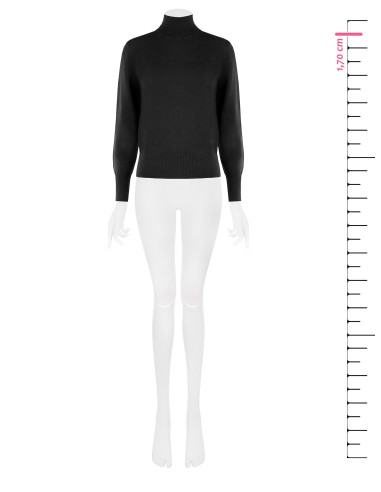 Maglione Dolcevita Con Logo Rr Ricamato Rinascimento