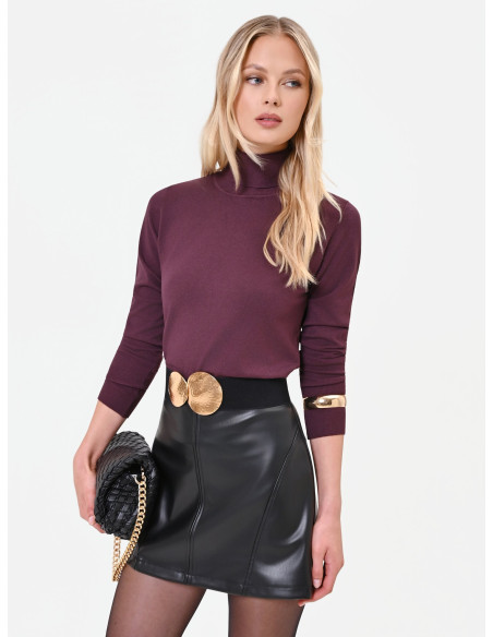 Pull à col roulé avec logo « RR » brodé « Rinascimento » - Vestiti ...