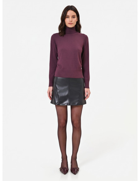 Maglione Dolcevita Con Logo Rr Ricamato Rinascimento