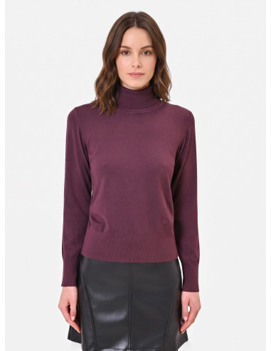 Maglione Dolcevita Con Logo Rr Ricamato Rinascimento