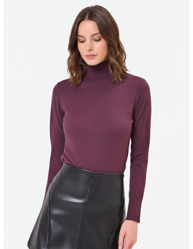 Turtleneck Jumper with Embroidered ‘Rr’ Logo – Rinascimento - Vesti...