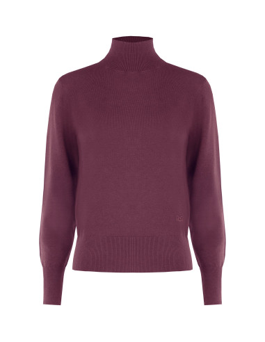 Pull à col roulé avec logo « RR » brodé « Rinascimento » - Vestiti ...