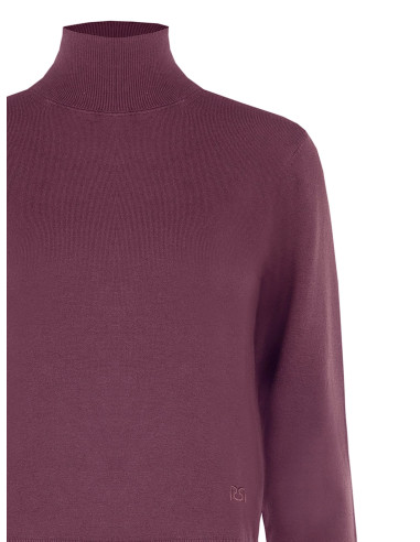 Maglione Dolcevita Con Logo Rr Ricamato Rinascimento