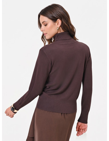 Pull à col roulé avec logo « RR » brodé « Rinascimento » - Vestiti ...