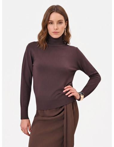 Maglione Dolcevita Con Logo Rr Ricamato Rinascimento