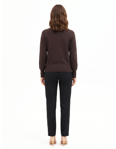 Maglione Dolcevita Con Logo Rr Ricamato Rinascimento