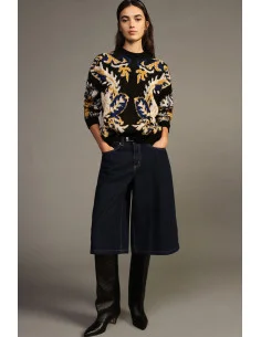Wide-Leg Five-Pocket Shorts Dixie
