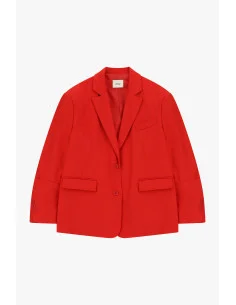 Single-Breasted Blazer with Flap Pockets Dixie 2