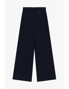 Pantalon palazzo ample taille haute Dixie