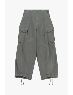 Palazzo Trousers with Large Pockets and Adjustable Hem Please