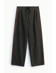 Pantalon de jogging ample avec liseré latéral contrastant Please