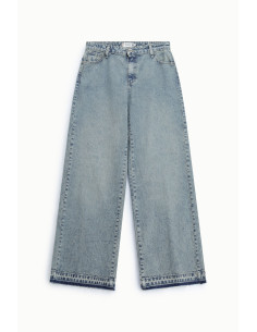 Jean ample taille haute à bas évasé Please 2