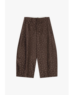 Please High-Waisted Jacquard Palazzo Trousers - Vestiti Firmati Lif... 2